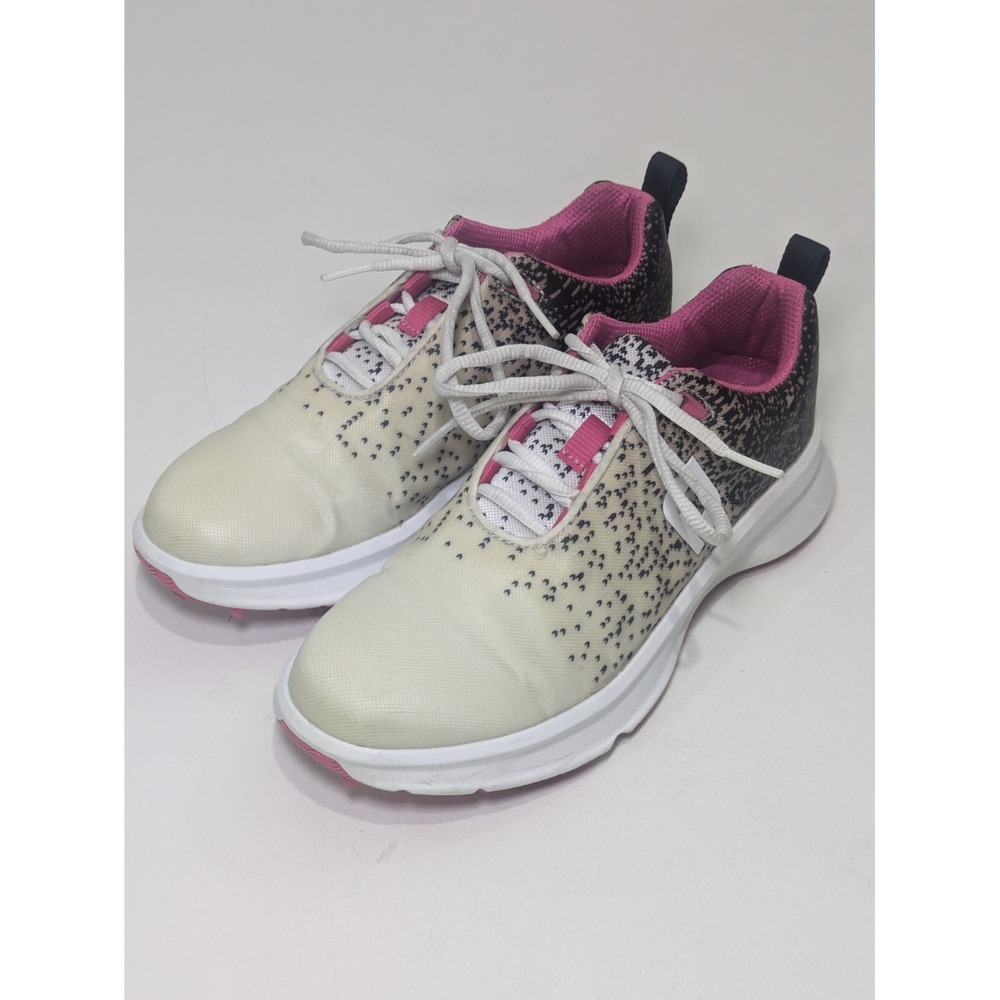FootJoy FJ Leisure Women, Black/White, 7 M